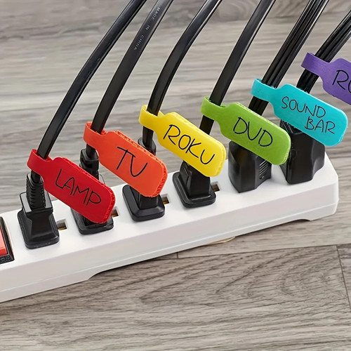 Reusable cable ties - reusable, color