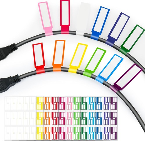 360pcs cable labels colors - 360pcs,